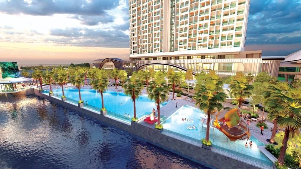 LEXIS HIBISCUS 2のプール