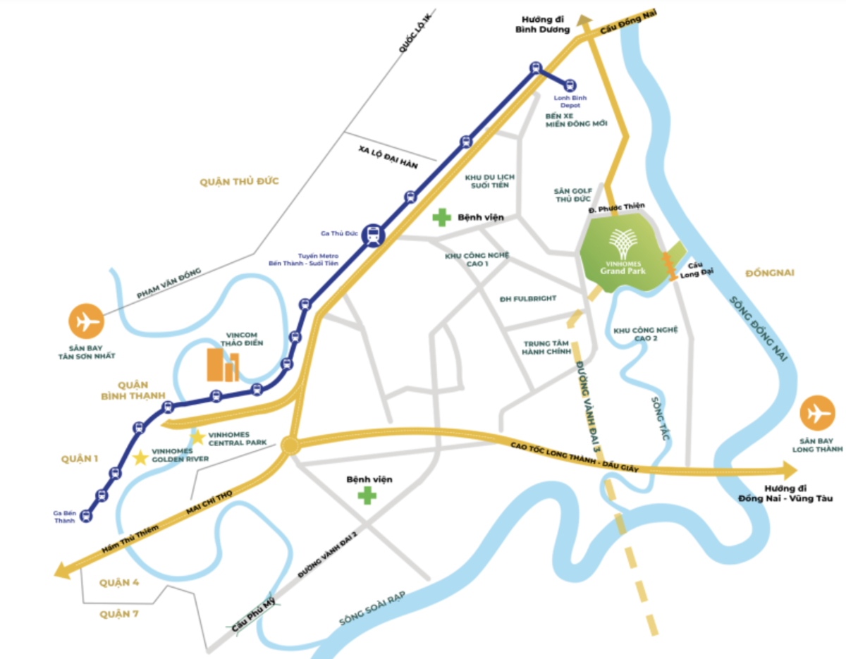 The Opus One周辺のマップ