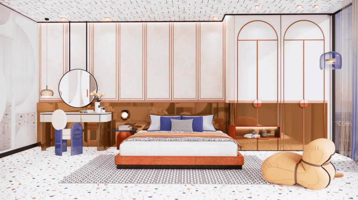 Time Square 8 のお部屋の内装