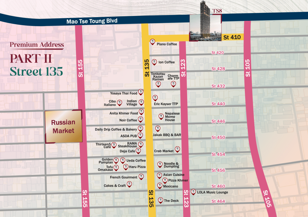 Time Square 8の周辺地図