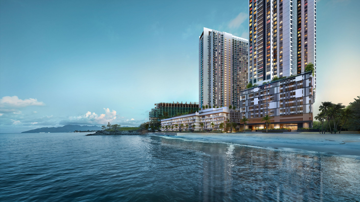 Tropicana Cenang Clarissaの外観