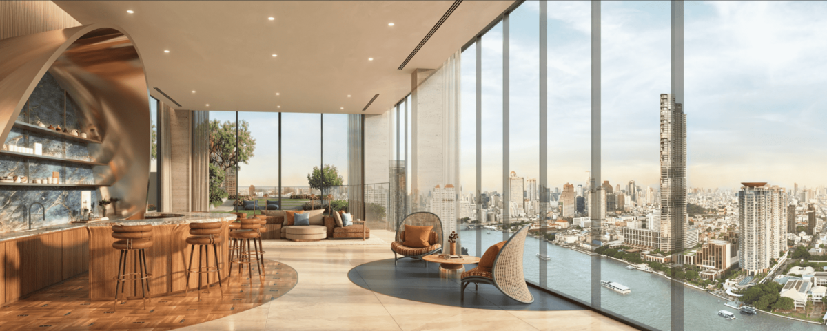 LOVE Charoen Nakhonのスカイラウンジ