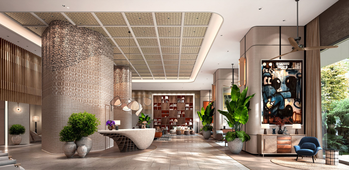 Laya By Shang Propertiesのラウンジ