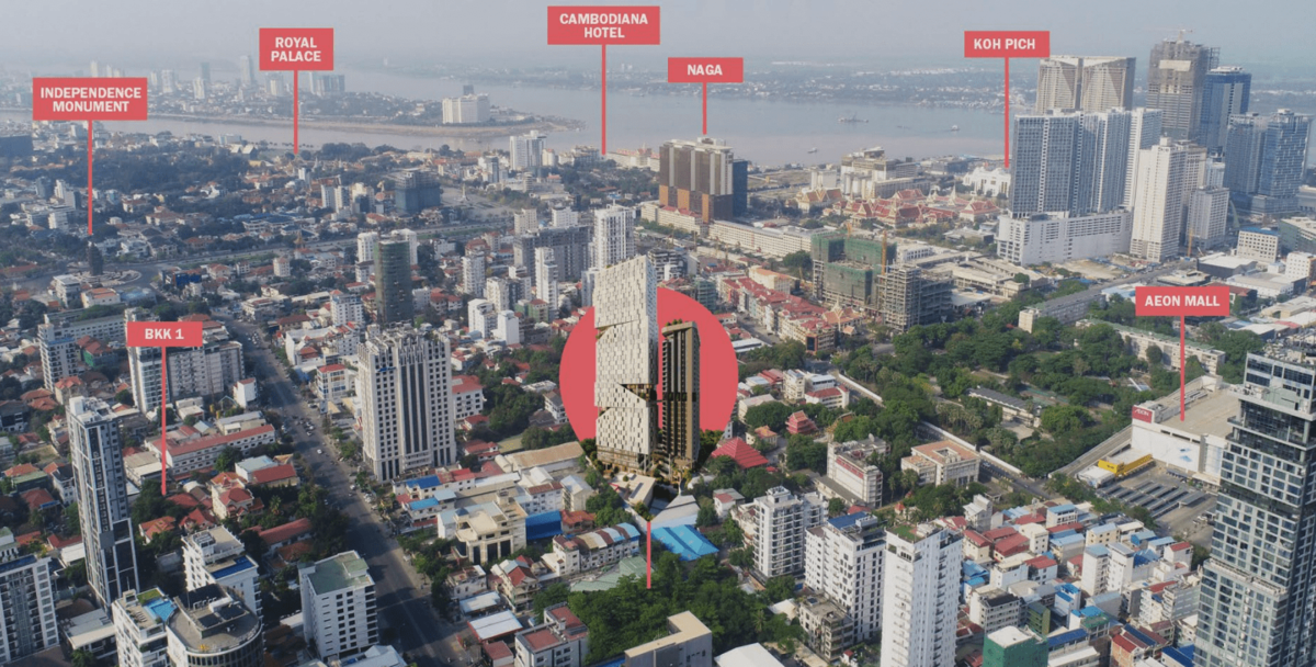 ODOM周辺のマップイメージ