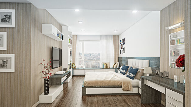 FLC Complex Pham Hungのお部屋内装