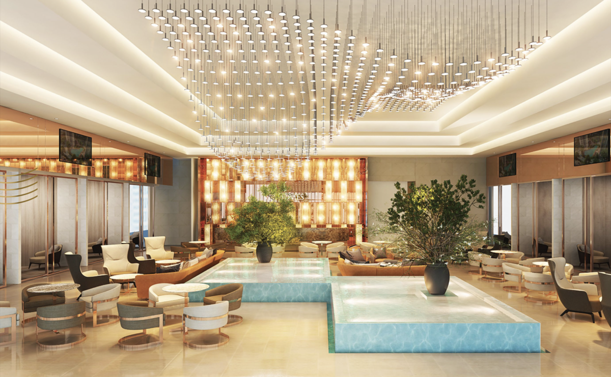 Vinhomes Golden River THE AQUAのエントランスホール