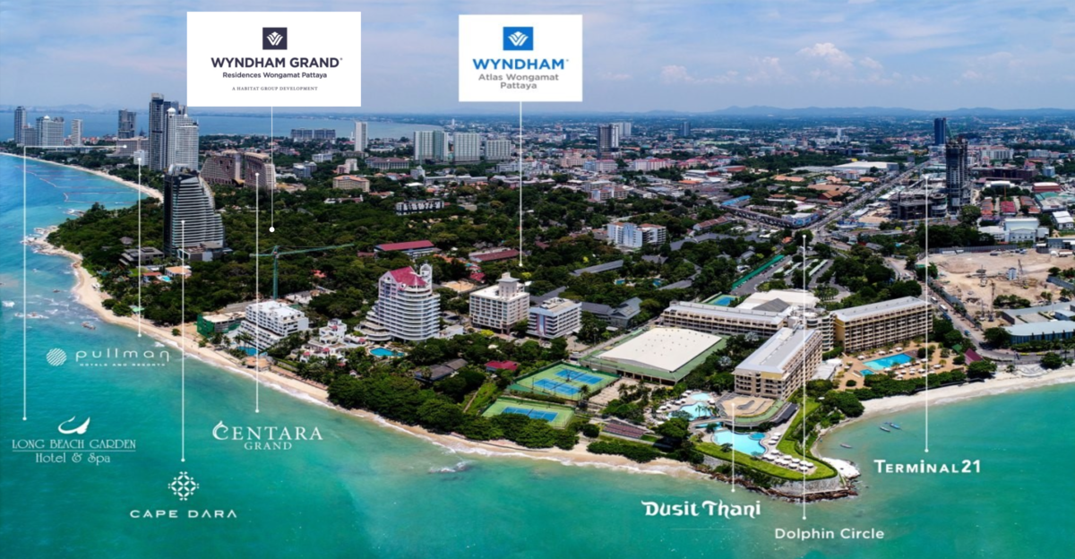 Wyndham Grand Residences Wongamat Pattayaの周辺イメージ
