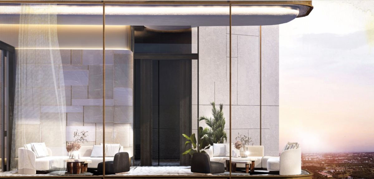 Wyndham Grand Residences Wongamat Pattayaのラウンジの外装