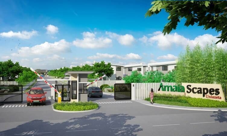 Amaia Scapes Urdanetaのエントランスゲート