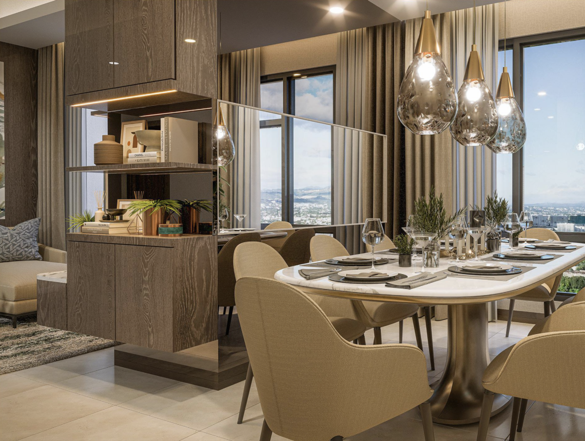 Le Pont Residencesのお部屋の内装