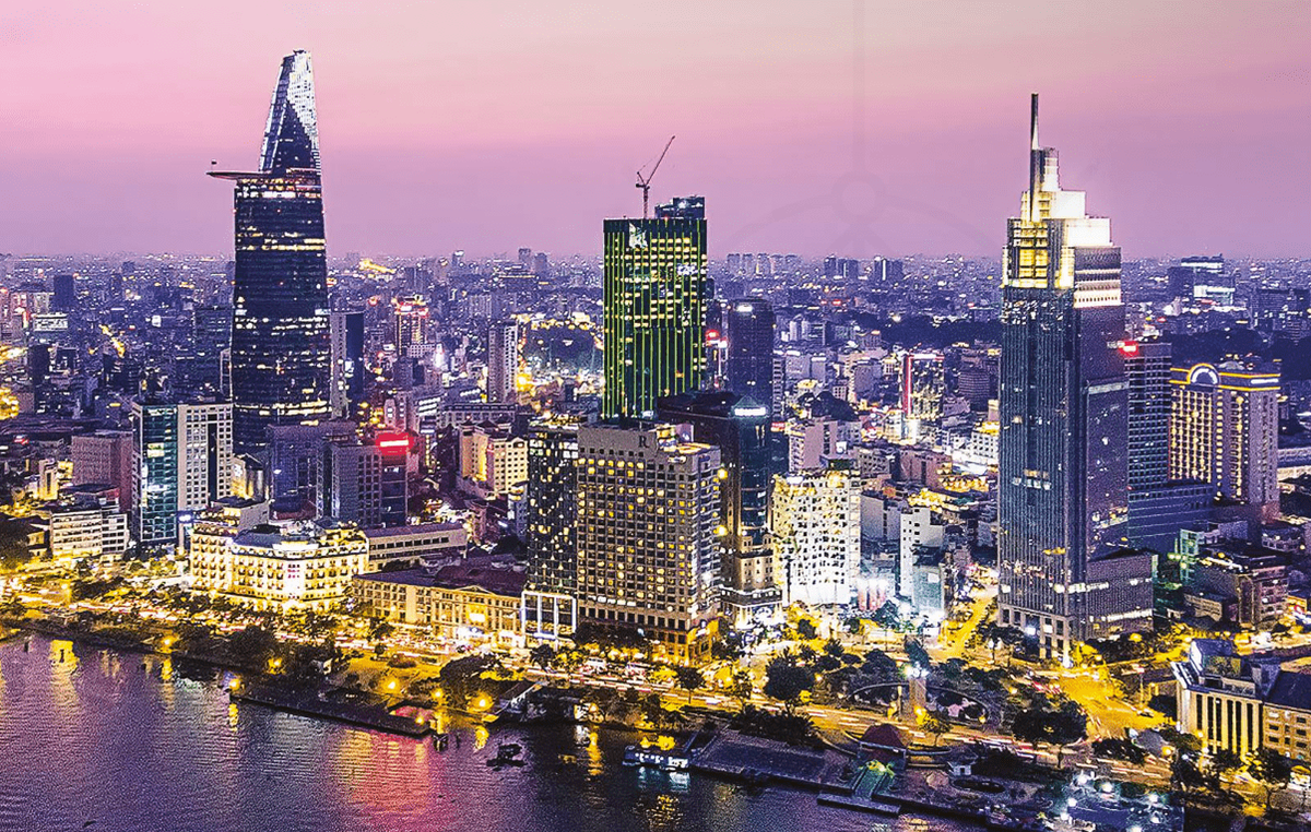 Grand Marina Saigonの周辺景色